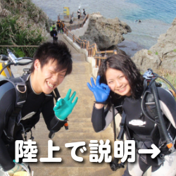 沖縄本島・体験ダイビング画像