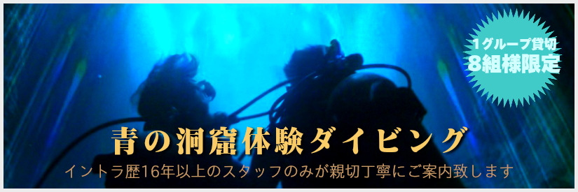 沖縄青の洞窟体験ダイビング
